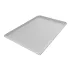 Aluminum bakery presentation tray :  length:400mm,  lenght:300mm, Color: satin white