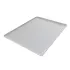 Aluminum bakery presentation tray :  length:600mm,  lenght:300mm, Color: satin white