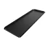 Aluminum bakery presentation tray :  length:300mm,  lenght:150mm, Color:satin black