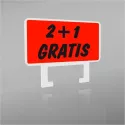 Clip "2+1 Gratis" Rectangle