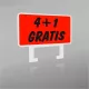 Clip 4+1 Gratis Rectangle