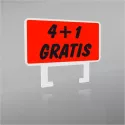 Clip "4+1 Gratis" Rectangle