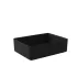 KATA crock tray in melamine : format kata crock:345 mm X 260 mm, Conditionnement:100mm, Color:Black