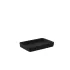 KATA crock tray in melamine : format kata crock:175mm X 260mm, Conditionnement:40mm, Color:Black