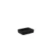 KATA crock tray in melamine : format kata crock:175mm X 130mm, Conditionnement:40mm, Color:Black