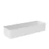 KATA crock tray in melamine : format kata crock:175mm X 520mm, Conditionnement:100mm, Color:White