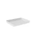 KATA crock tray in melamine : format kata crock:345 mm X 260 mm, Conditionnement:40mm, Color:White