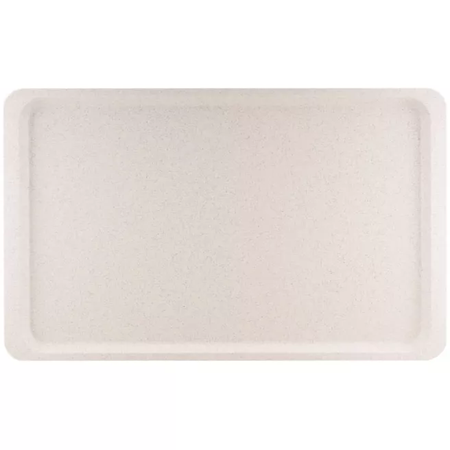 GN1/1 serving tray 530x325mm speckled cream